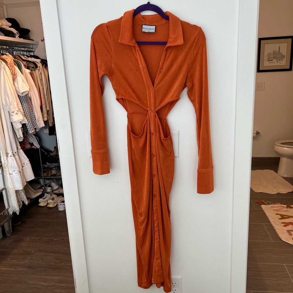 Runaway cut out dress